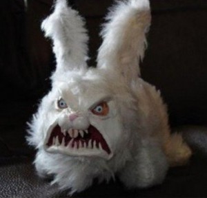 Create meme: Evil Bunny