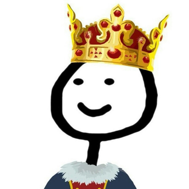 Create meme: the king meme , carbonica king , I am the king 