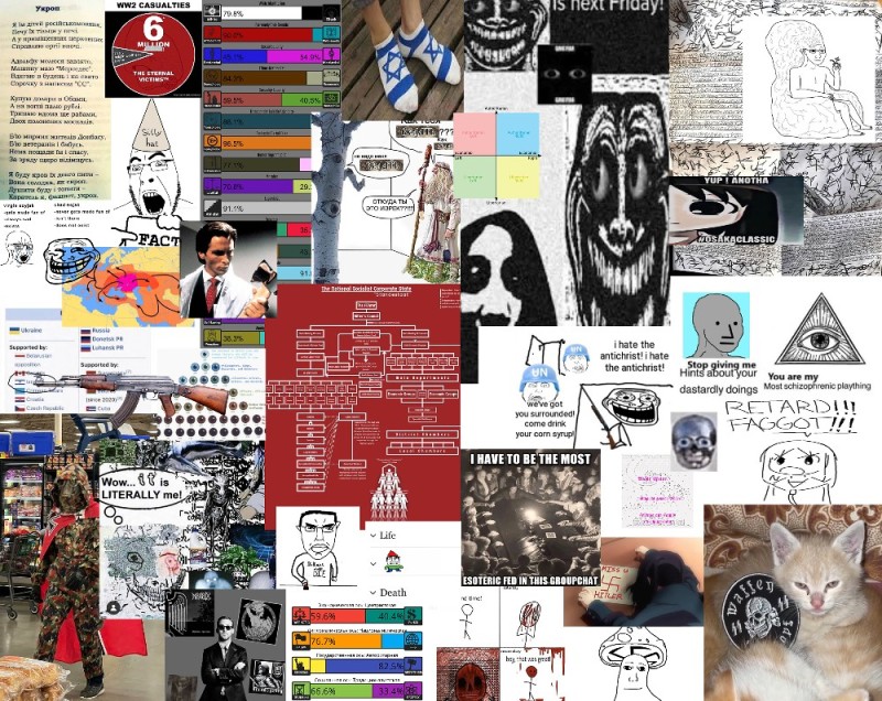 Create meme: collage , art stickers, stickers 