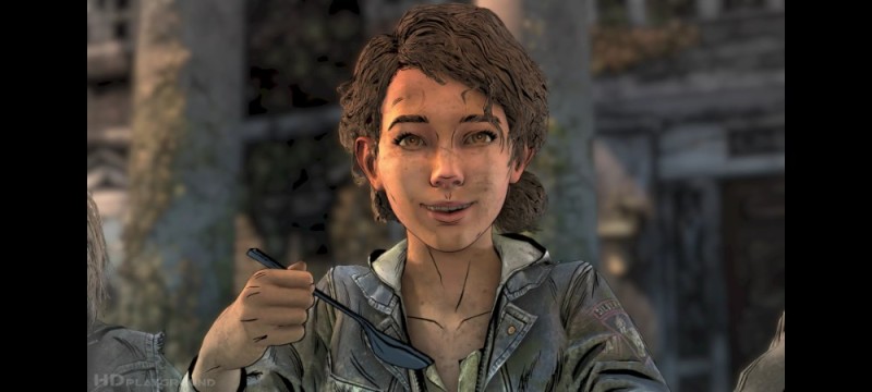 Create meme: Clementine The walking Dead season 4, the walking dead game, clementine the walking dead