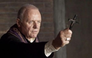 Create meme: Michael Kovak exorcist, Anthony Hopkins, Begone pictures