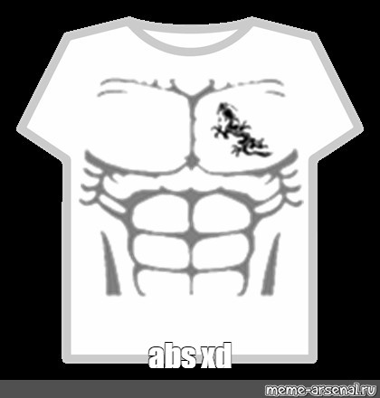 abs shirt - Roblox