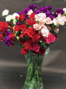 Create meme: carnations bouquet