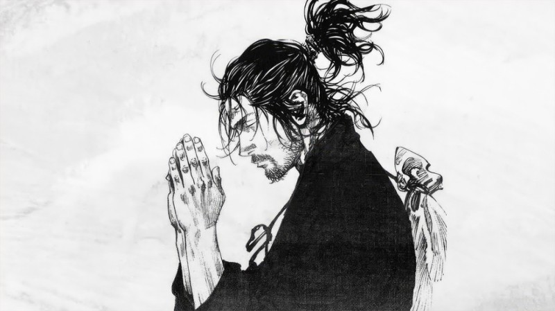 Create meme: Miyamoto musashi, miyamoto musashi manga, Miyamoto Musashi manga tramp