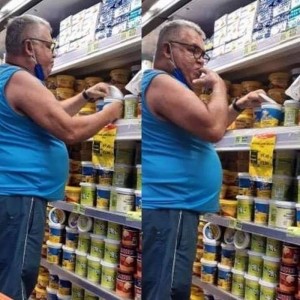 Создать мем: Человек, People of Walmart, продуктов