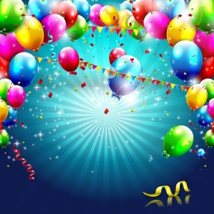 Создать мем: фон шары, воздушные шары фон, праздничный фон день рождения