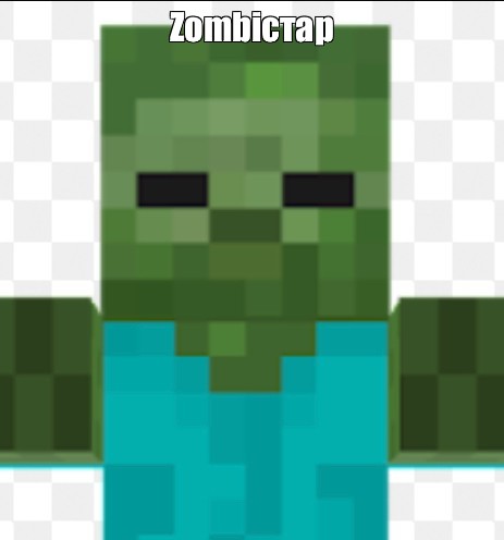 minecraft zombie skin template