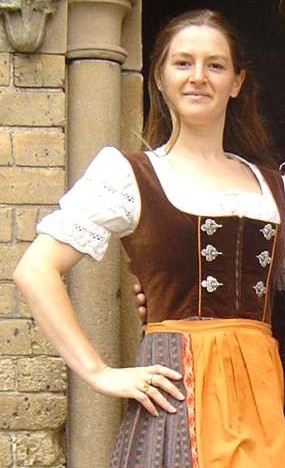 Create meme: The Bavarian dirndl, dirndl trachtenkleidung, dirndl