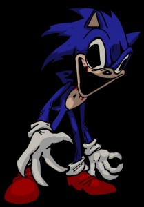 Create meme: sonic exe, sonic