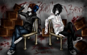 Create meme: Jeff the killer, Jeff, eyeless Jack