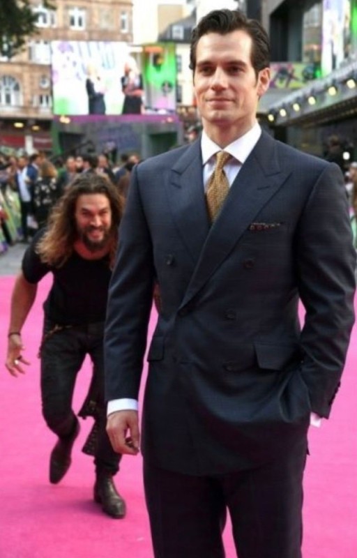 Create meme: aquaman, Cavill, Jason momoa meme