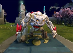 Create meme: Clockwerk DotA photo, inscribed battletrap, set on tiny DotA 2