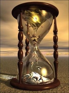 Create meme: surreal, time goes by, time does not heal