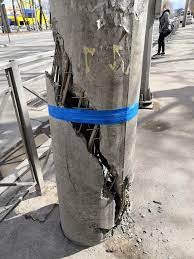 Create meme: post , concrete pillars, I fixed it with duct tape