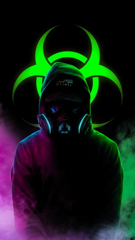 Create meme: toxic, neon mask, neon mask