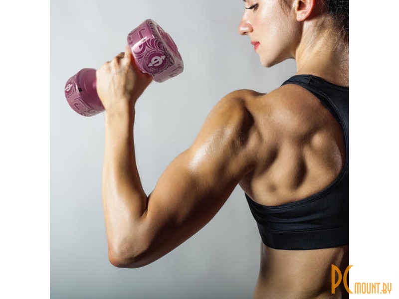 Create meme: women's fitness, fitness training, The girl with dumbbells