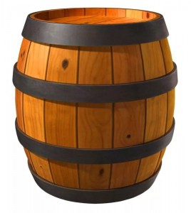 Create meme: wine barrel, barrel decorative