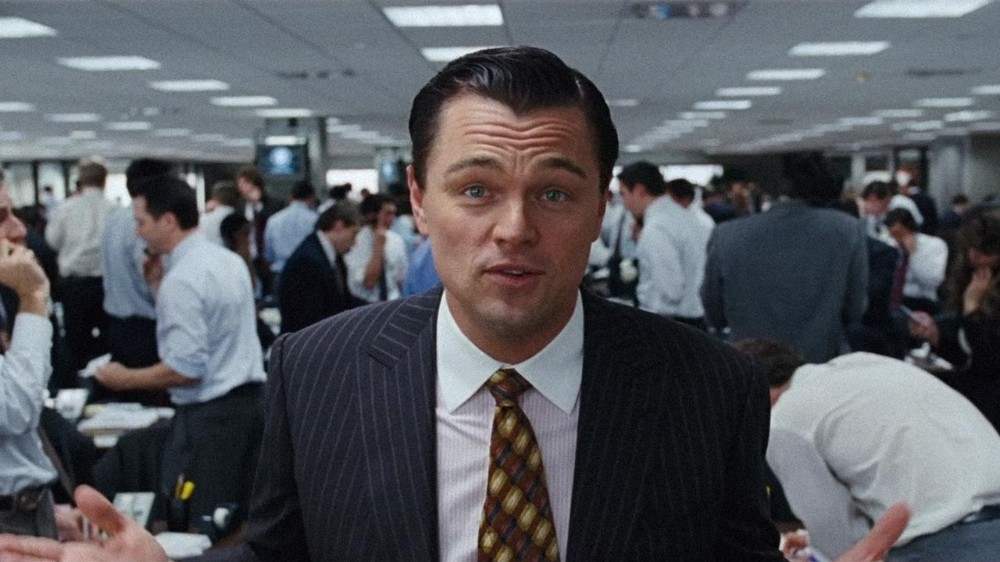 Create meme: Leonardo DiCaprio the wolf of wall street, Leonardo DiCaprio is the Wolf of Wall Street, Jordan Belfort the wolf of Wall Street