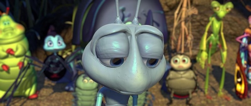 Создать мем: a bugs life 1998, флик муравей, приключения флика