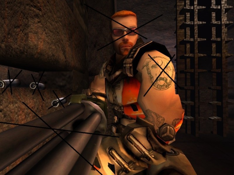 Создать мем: скриншот, half-life: source, unreal tournament