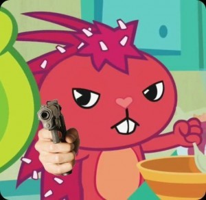 Create meme: happy tree friends