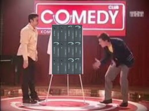 Create meme: Comedy club