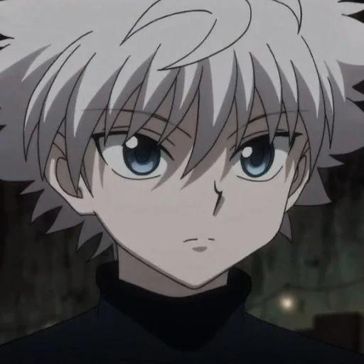 Create meme: killua, killua god of thunder, killua anime