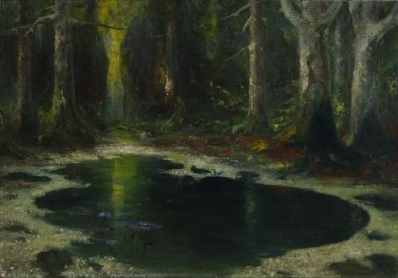 Create meme: Vasily Polenov overgrown pond 1879, polenov 's painting overgrown pond, Polenov overgrown pond painting