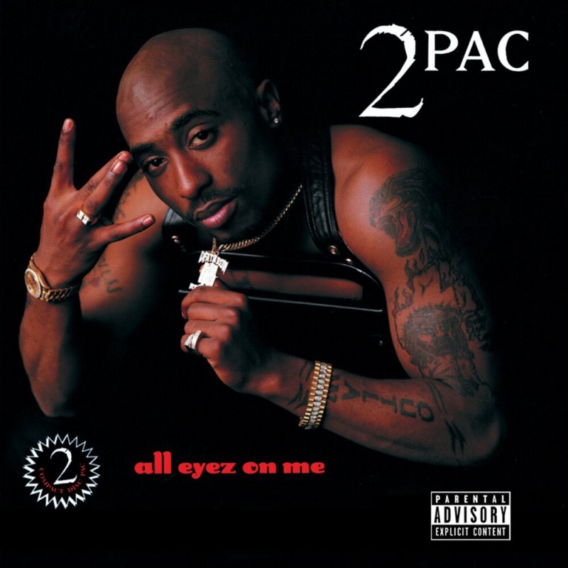 Create meme: 2Pac all eyez on me cover, 2pac all eyez on me album, 2 pac all eyez