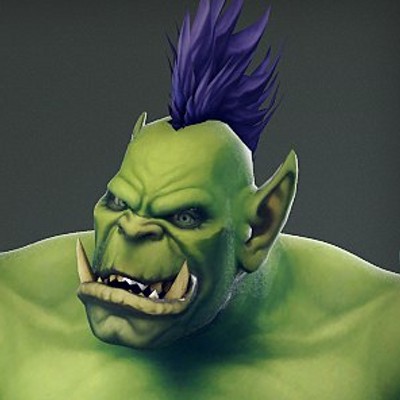 Create meme: Orc wow, warcraft meme, Orc from Warcraft