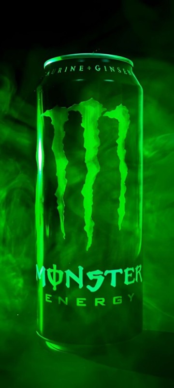 Create meme: black monster, black monster energy, energy monster