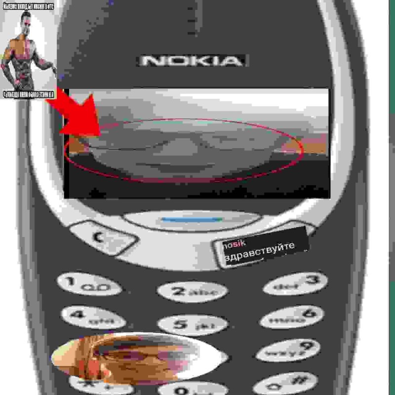 Create meme: nokia 3310 the buffoon, nokia 3310 , mobile phone 