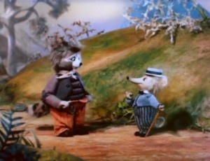 Создать мем: волк и теленок мультфильм 1984, терновый куст мультфильм, новоселье у братца кролика 1986