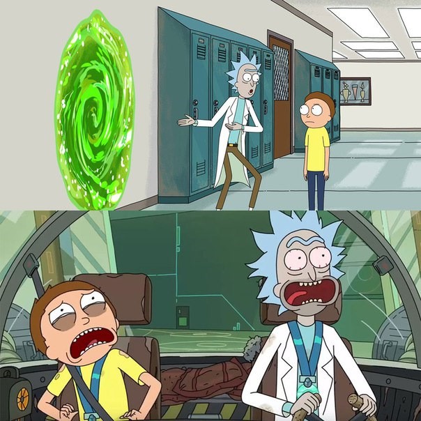 Create meme: Rick and Morty Morty, meme rick and morty, Morty adventure for 20 minutes