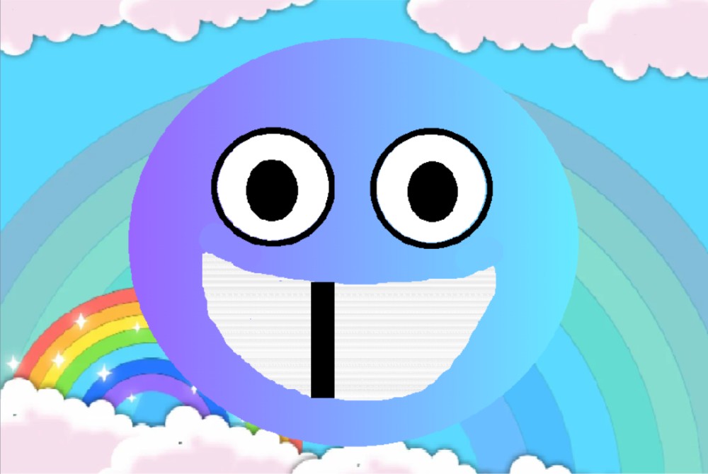 Create meme: A puzzle game, rainbow smiley face, happy emoticons