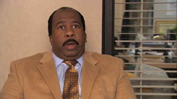 Create meme: The TV series Stanley's office, Stanley Hudson, The office series meme