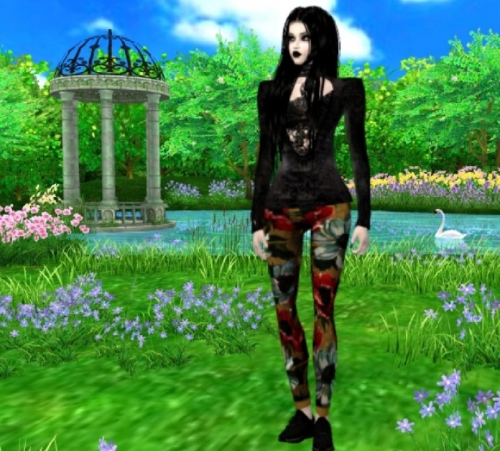 Create meme: sims mods, Sims 3 Gothic, Sims 3 mods