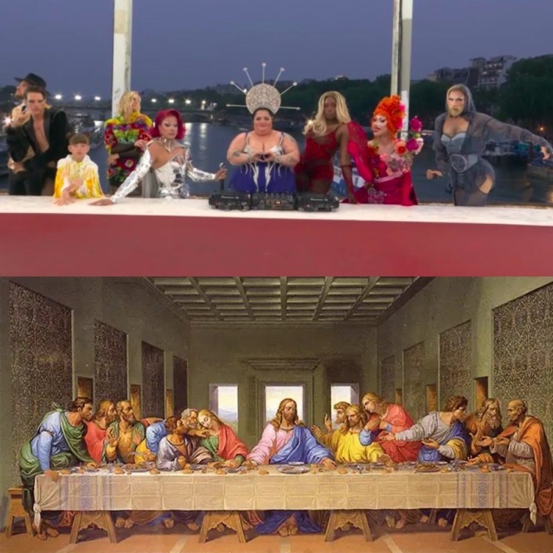 Create meme: Leonardo da Vinci the last supper, da Vinci the last supper, Ge the Last Supper painting