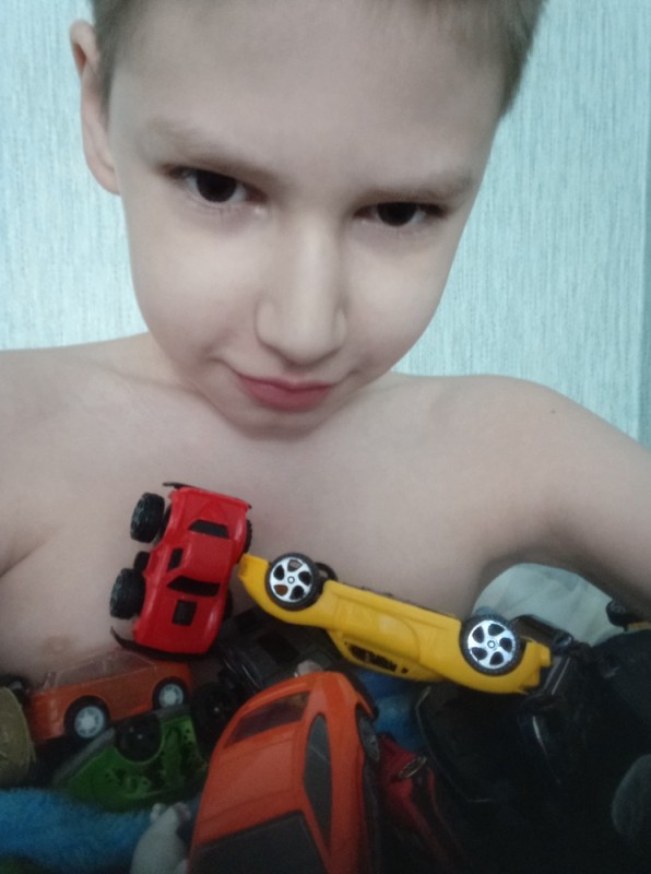 Create meme: children's, boy , hot wheels car