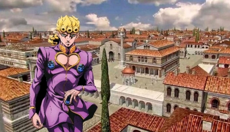 Create meme: The bizarro adventures of Jojo, genshin jojo, Jojo the golden wind