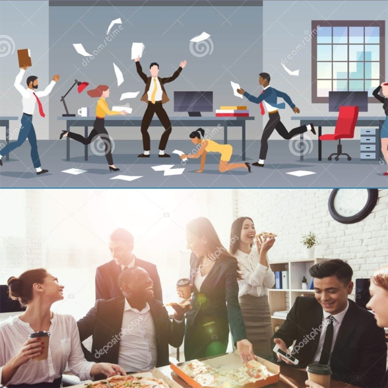 Create meme: office employee illustration, vector illustrations business, marketing 