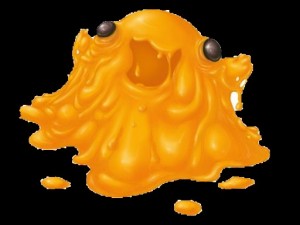 Create meme: scp 999 jelly, scp tickle monster, photo scp 999