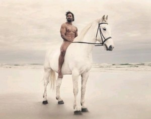 Create meme: man on white horse photo, the white horse without the Prince