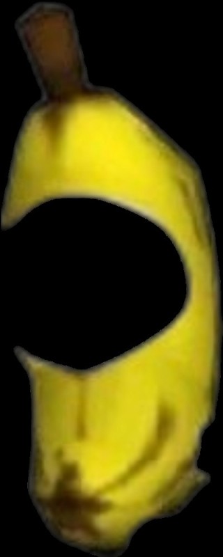 Create meme: banana cat, the cat in the banana, darkness