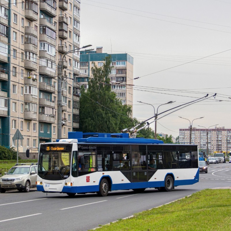 Создать мем: saint petersburg trolleybus, троллейбус, vmz 5298 01 50