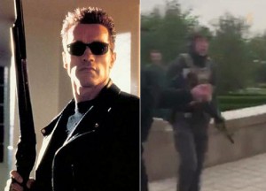 Create meme: Terminator, terminator Schwarzenegger, Arnold Schwarzenegger terminator