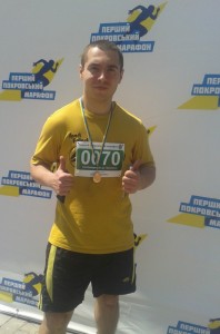 Create meme: Vadim Abramchuk, Grigorov, Nikolay winner of the marathon