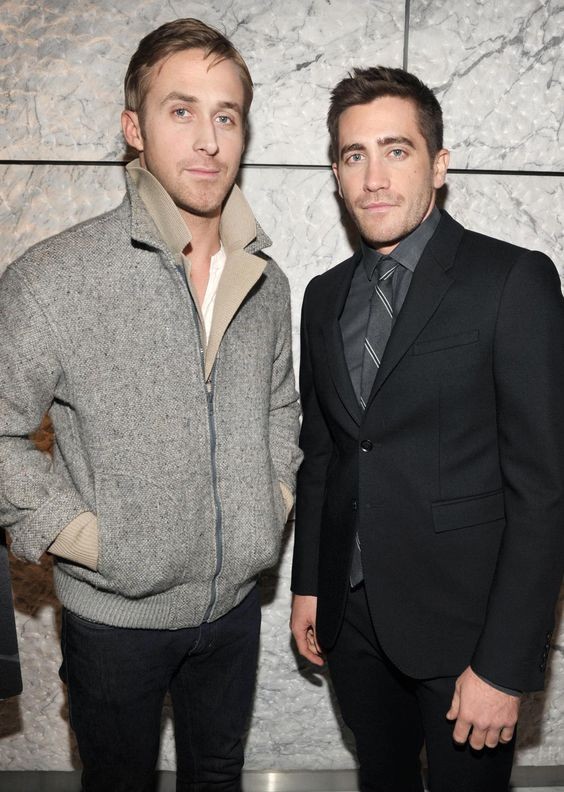 Create meme: Jake Gyllenhaal and Ryan Gosling, Jake gyllenhaal, Ryan Gosling 