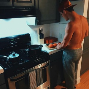 Create meme: people, hot guys, gas stove