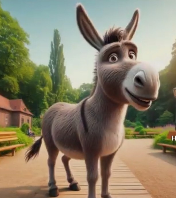 Create meme: donkey from shrek, smile donkey from Shrek, donkey from Shrek